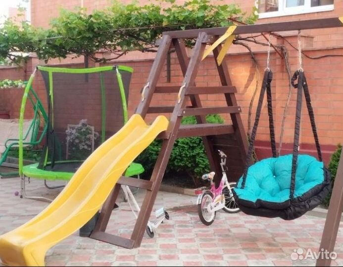 Детская горка для дачи