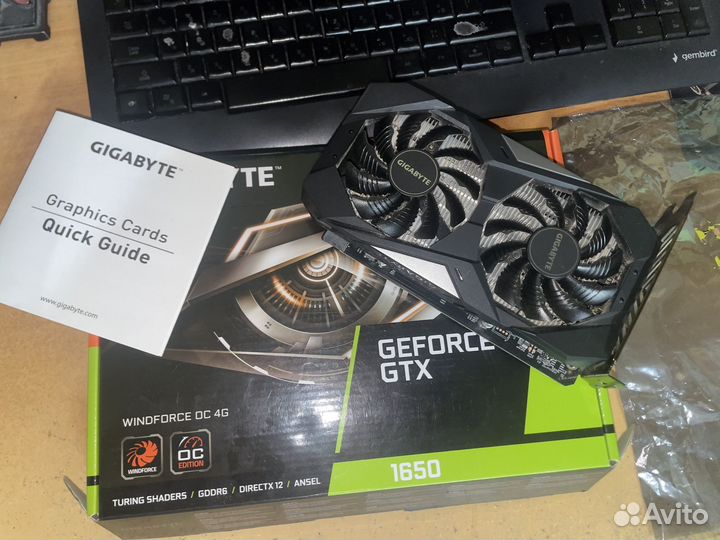 Видеокарта Gygabyte Nvidia GeForce GTX 1650 gddr6