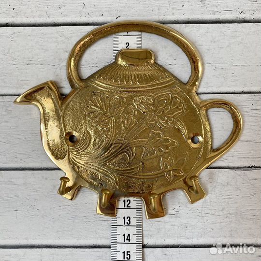 Крючок вешалка набор латунных крючков для кухни