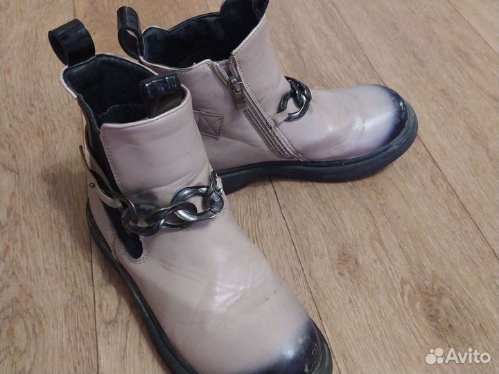 Ботинки для девочки осень весна