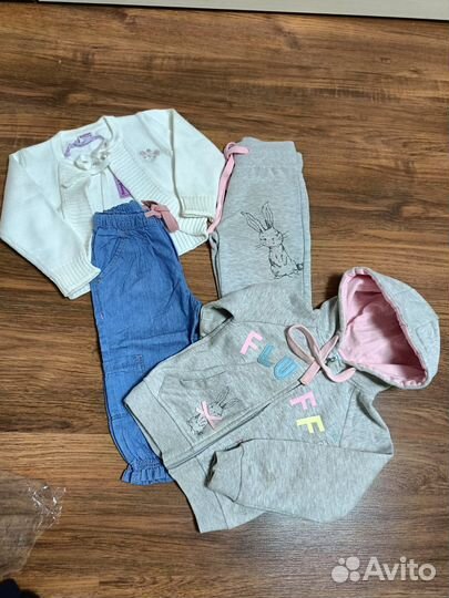 Одежда для девочки пакетом 86-92
