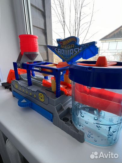 Hot wheels автомойка