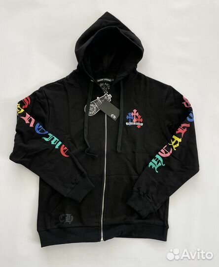 Zip hoodie chrome hearts