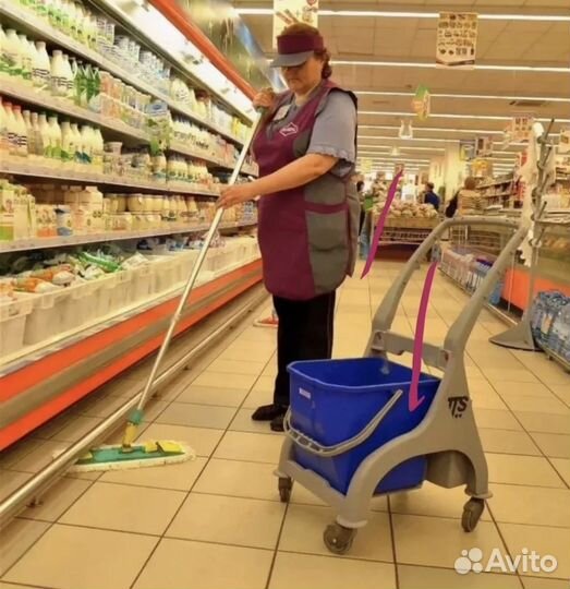 Требуется уборщица/к