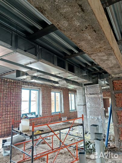 Монтаж вентиляции