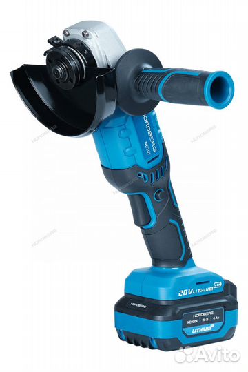 Ушм болгарка аккумуляторная 125 мм, 20В