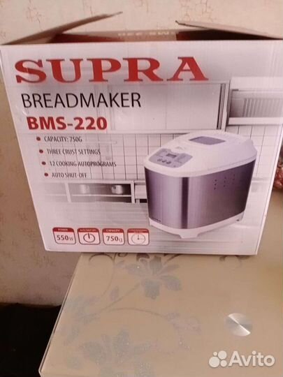 Хлебопечка supra