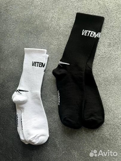 Стильные носки Vetements унисекс