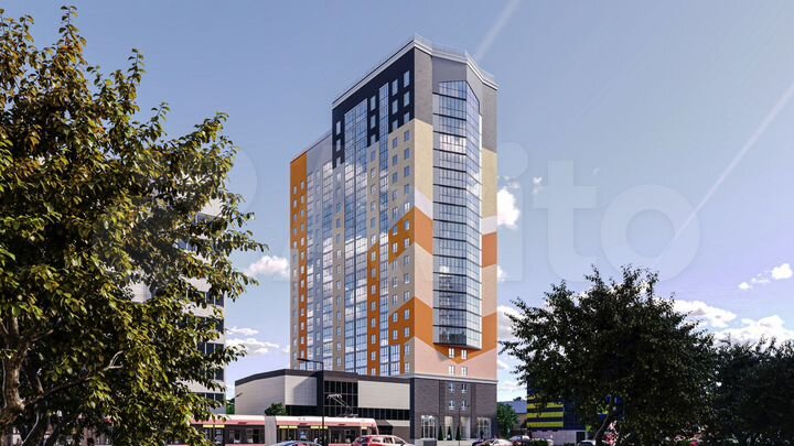 3-к. квартира, 69,8 м², 4/20 эт.