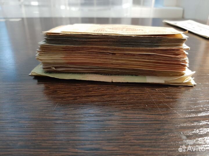 Банкнота деньги купюры СССР