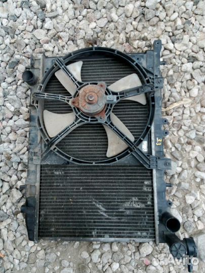 Вентилятор охлаждения дв. Ниссан Альмера N16 1.5i