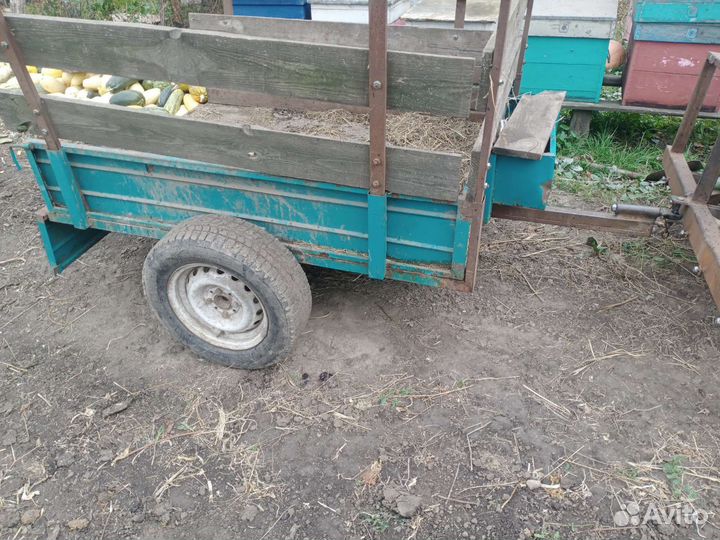 Прицеп для минитрактора мотоблока