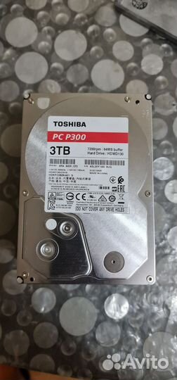 Жесткий диск 3 тб SATA 7200 rpm