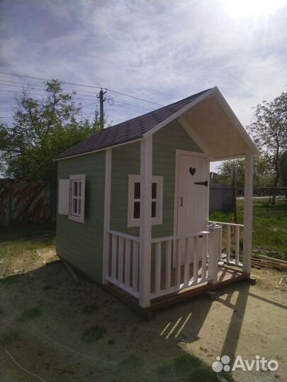 Детский игровой домик для дачи