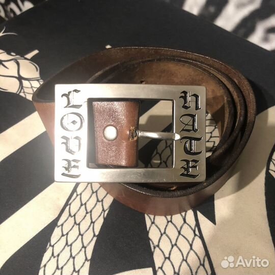 Ремень liquor brand y2k merch punk hardcore rock