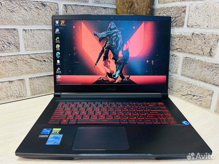 Игровой 2023г 144Ghz MSI i5-11400H/RTX3050/16/SSD+