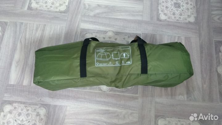 Палатка Maclay Шатер, зеленый, 305х305х202 см