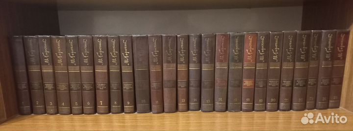 Максим Горький Полное собрание сочинений, 25 томов