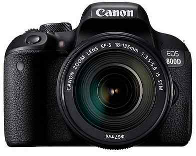 Canon EOS 800D Kit EF-S 18-135 F/3.5-5.6 IS STM