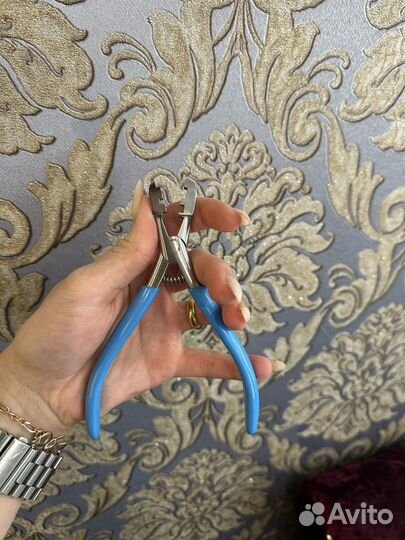 Щипцы для снятия капсул волос