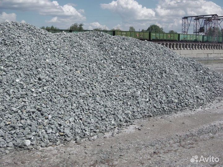 Щебень гранитный