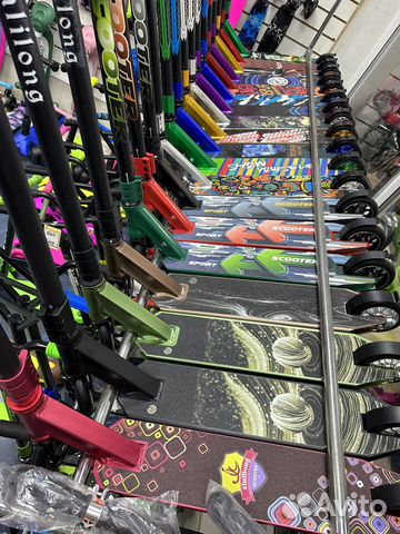 Трюковой самокат новый