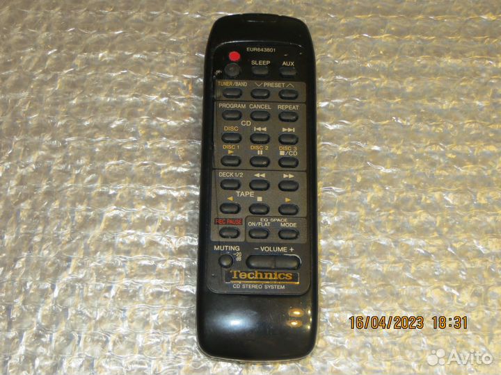 Пульт ду для Panasonic Technics