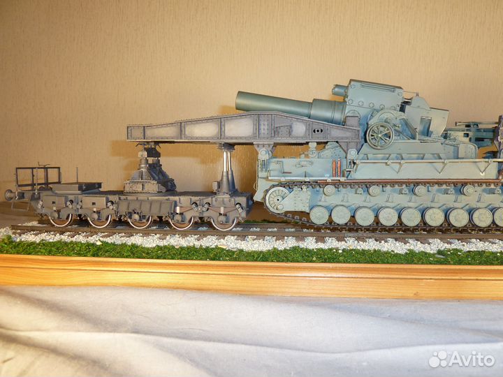 Модель мортира Карл от Трумпетер м 1/35