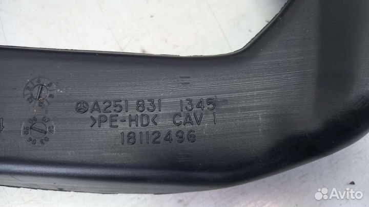 Воздуховод печки салона Mercedes benz R-class W251