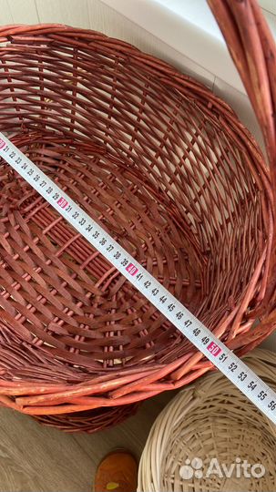 Корзина плетеная большая