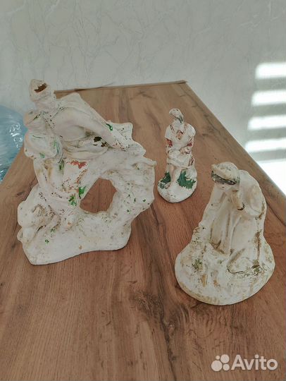 Статуэтки из гипса СССР
