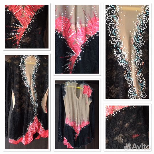 Купальник для художественной гимнастики 134-150