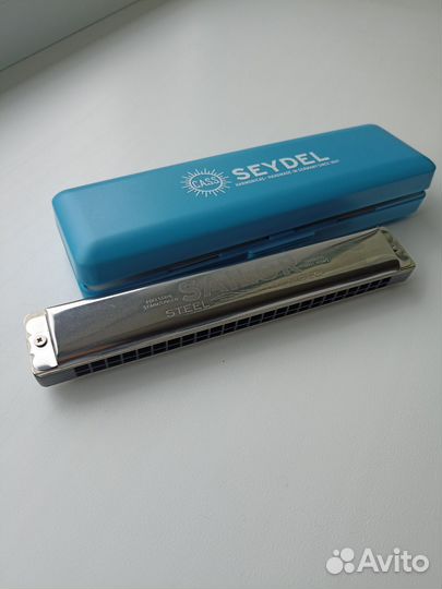 Губная гармошка тремоло Seydel C, 48 язычков