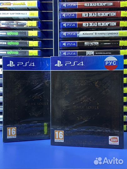 Dark Souls trilogy ps4 (новый)