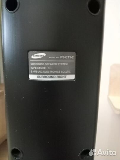 Тыловые колонки samsung ps-et2-1