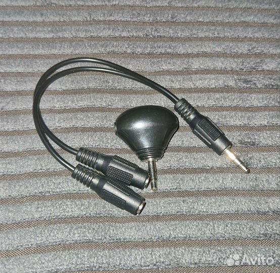 Разветвитель Jack 3.5 mm - 2xJack 3.5 mm 0.1 м