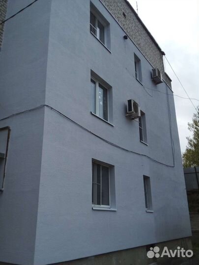 Утепление стен, альпинисты, работы на высоте