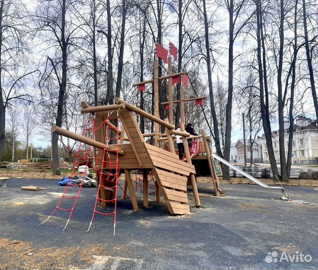 Детский игровой комплекс Корабль/производство маф