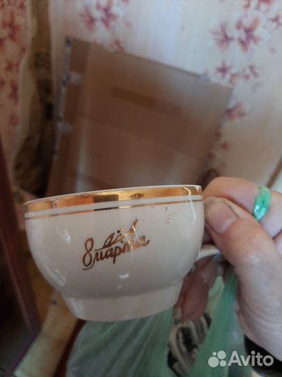 Фарфоровые чашки СССР