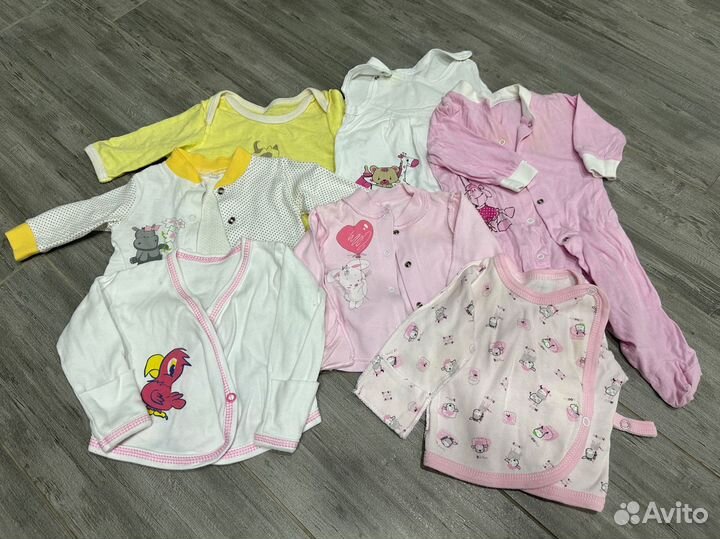 Вещи пакетом р.56 для девочки