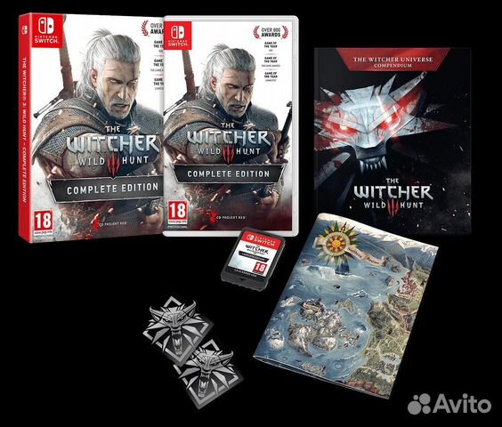 Ведьмак 3 Complete edition Nintendo Switch