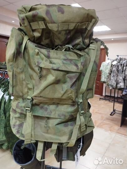 Тактический рюкзак 75л мох, мультикам
