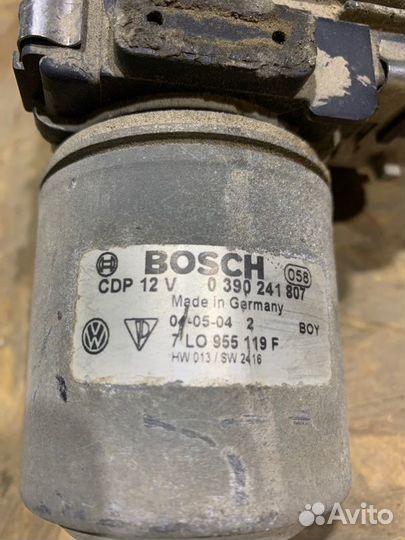 Мотор дворников передний Volkswagen Touareg