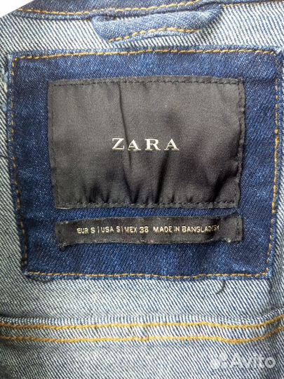 Мужская джинсовка Zara