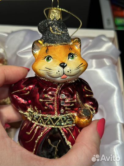 Елочные игрушки ирена кошкин дом