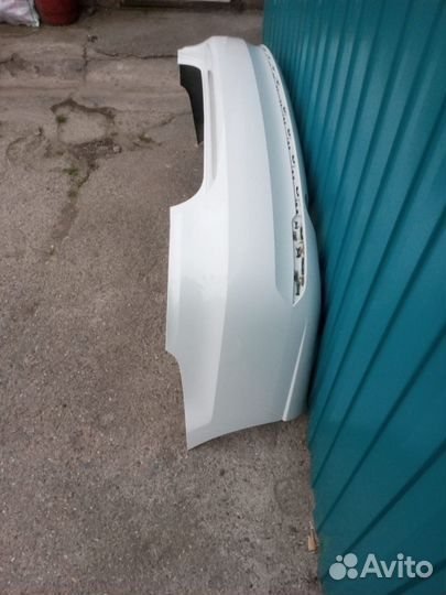 Задний бампер на volkswagen polo