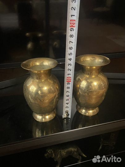 Ваза из латуни