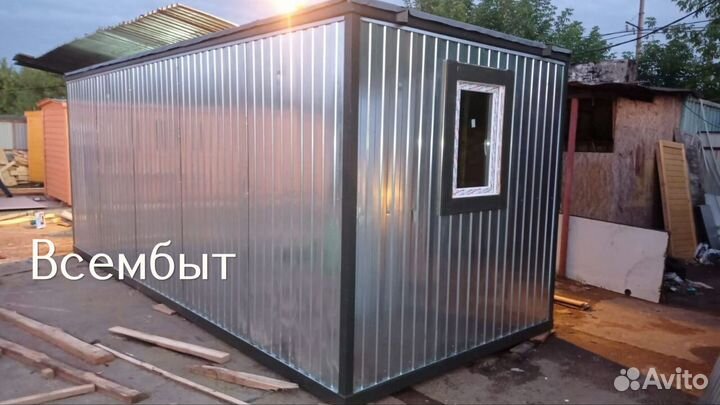 Новый вагончик бытовка с доставкой на манипуляторе