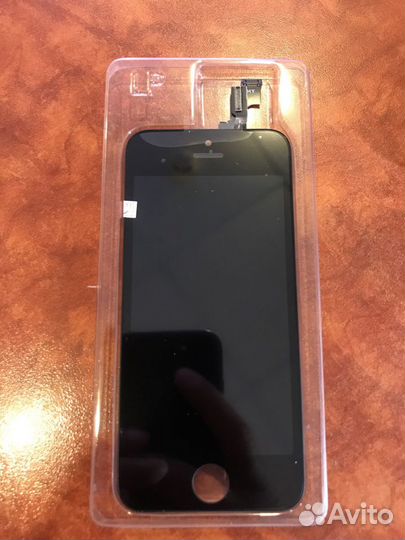 Дисплей iPhone 5s чёрный; С заменой и без