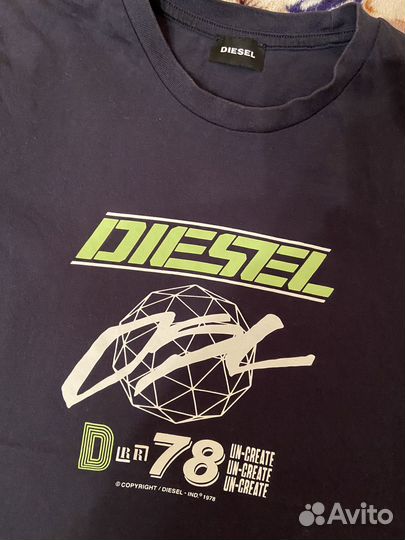Футболка diesel мужская размер S